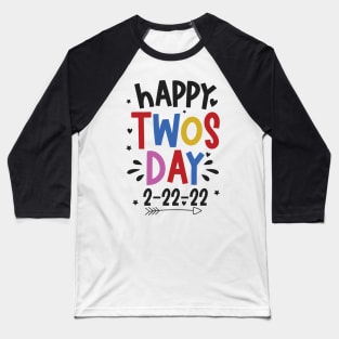 Happy Twosday Baseball T-Shirt